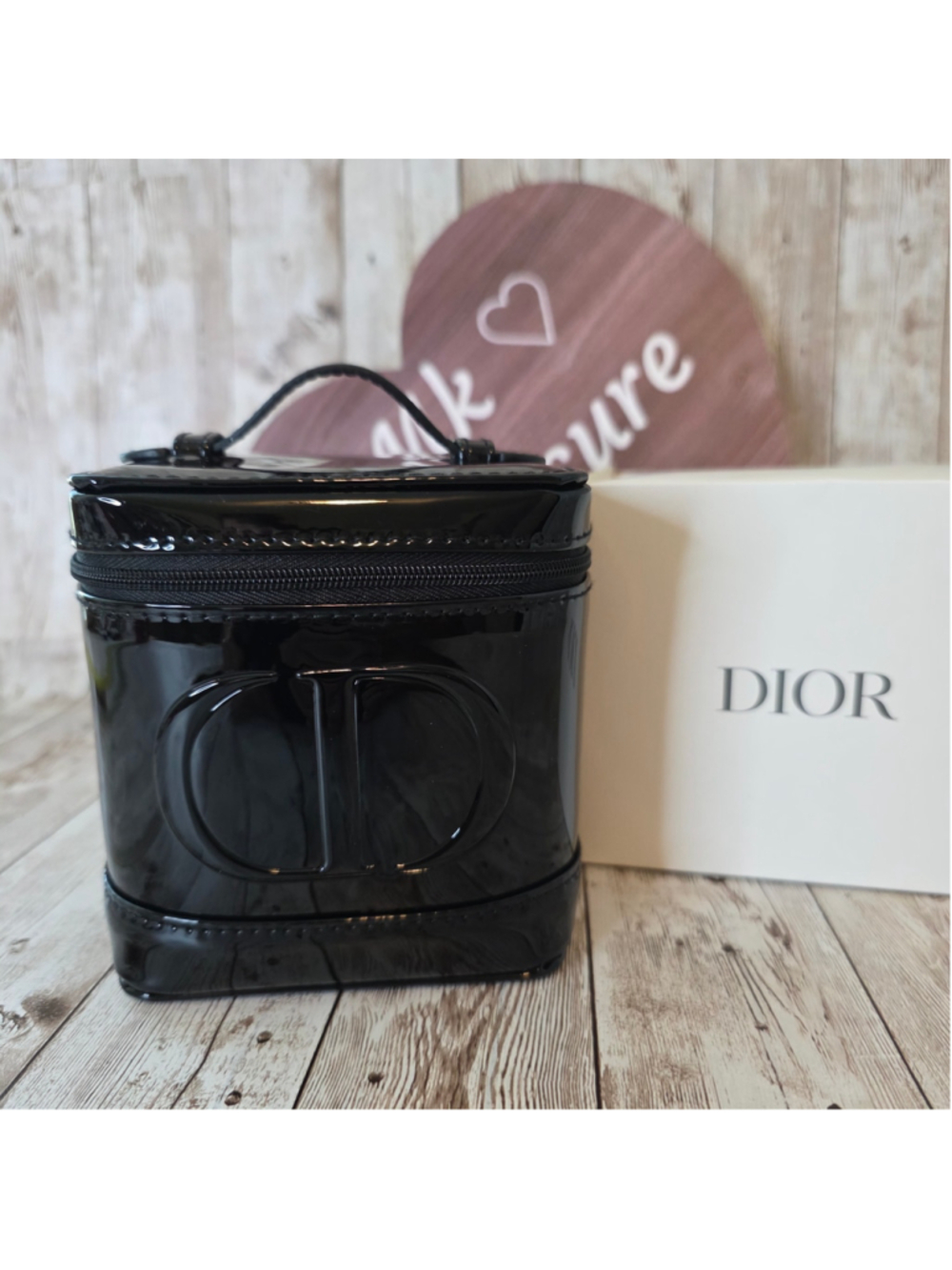Women's Dior Cosmetic Case, Black